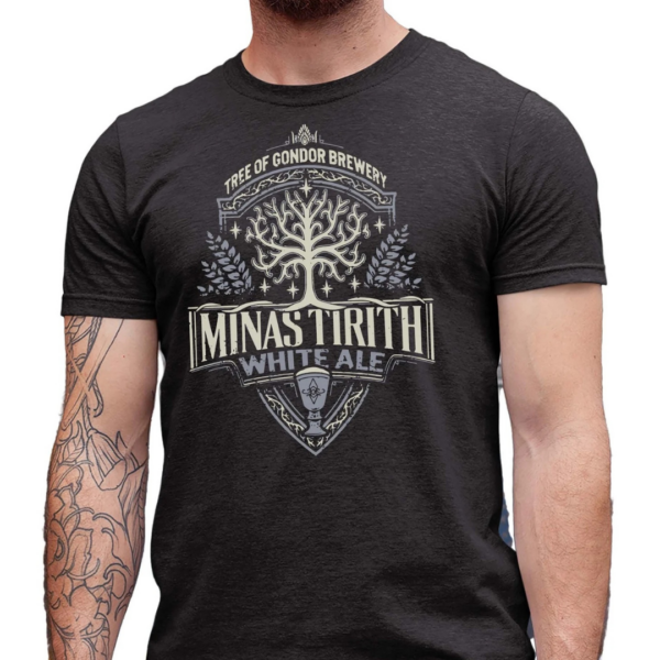 LOTR Minas Tirith Retro Shirt, Lord of The Rings The Fellowship Of The Ring Vintage Shirt