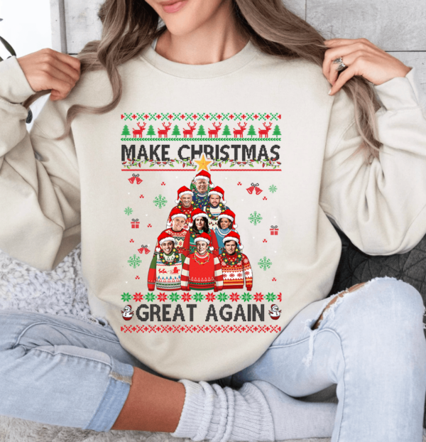 Trump Merry Christmas Dream Team Shirt