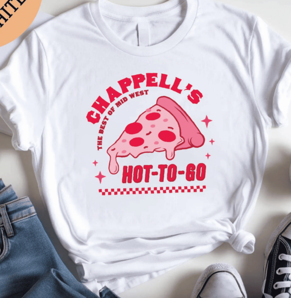 Chappell’s Hot to Go Sweatshirt, Pizza Shirt, Gift for Her, Concert Shirt, Gifts for Women, Best Friend Gift, Hot to Go Shirt