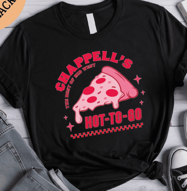 Chappell’s Hot to Go Sweatshirt, Pizza Shirt, Gift for Her, Concert Shirt, Gifts for Women, Best Friend Gift, Hot to Go Shirt