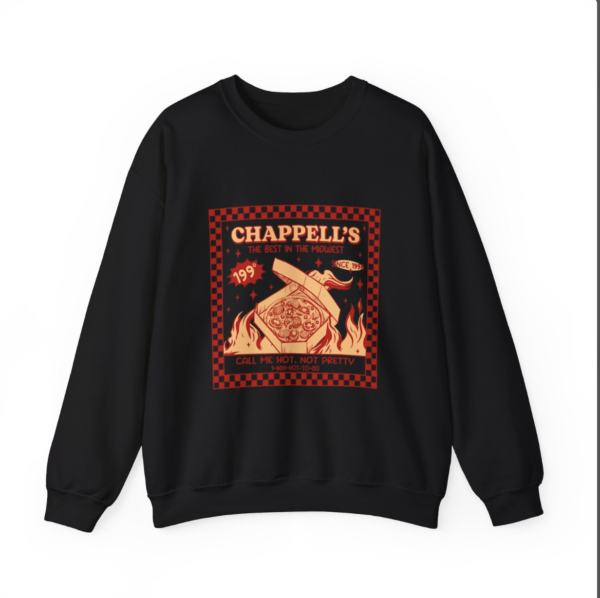 Chappell Hot to Go Sweatshirt, Midwest Princess Vintage T-Shirt, Pizza Retro 90’s Fans Shirt