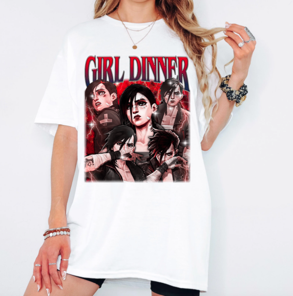 Girl Dinner Vi Shirt, Arcane Violet Shirt,  Arcane Shirt, Lol Shirt, League of Legends Gamer Shirt