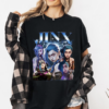 Vi Arcane T-Shirt, Vintage League of Legends Shirt Anime Shirt