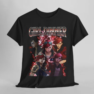 Vi Arcane T-Shirt, Vintage League of Legends Shirt Anime Shirt