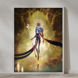 Arcane Poster, Arcane Wall Art, Viktor Poster, League of Legends Art, Arcane Poster