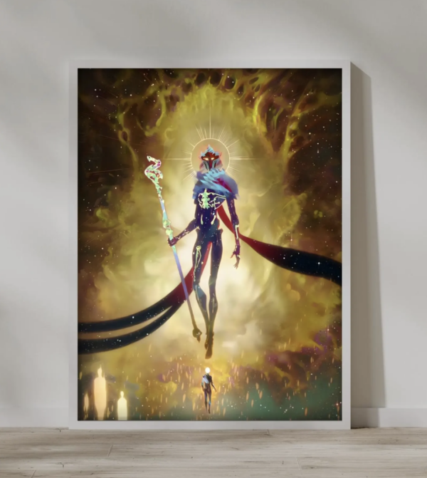 Arcane Poster, Arcane Wall Art, Viktor Poster, League of Legends Art, Arcane Poster