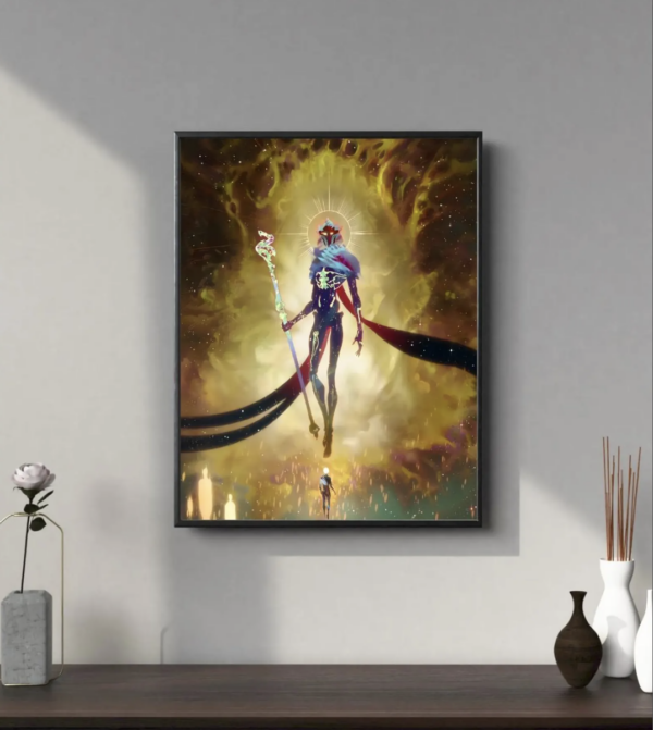 Arcane Poster, Arcane Wall Art, Viktor Poster, League of Legends Art, Arcane Poster