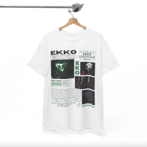 Ekko Shirt, Gaming Shirt, LOL Shirt, Arcane Shirt, Gamer Shirt, Ekko Arcane Shirt, Ekko Tee