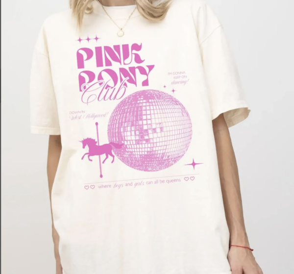 Chappell Roan Shirt, Pink Pony Club Shirt, Midwest Princess Vintage Disco Tee