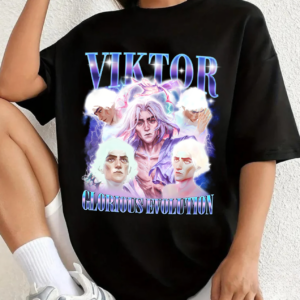 Glorious Evolution Viktor T-shirt, Viktor Arcane Shirt, Gamer Shirt, League of Legends Gift, LOL Shirt, Arcane Merch