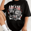 Sevika Arcane Wash T-Shirt – Unisex Vintage Tshirt, League of Legends Shirt, Anime Fan Apparel, LoL Merchandise, League of Legends Gift