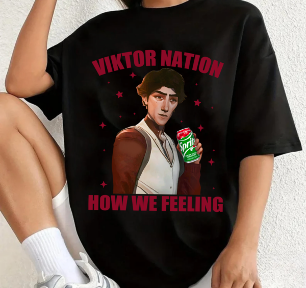 Viktor Arcane Sprite Shirt, Viktor Nation How We Feeling Shirt, Game LOL League of Legend Shirt, Arcane Anime Shirt