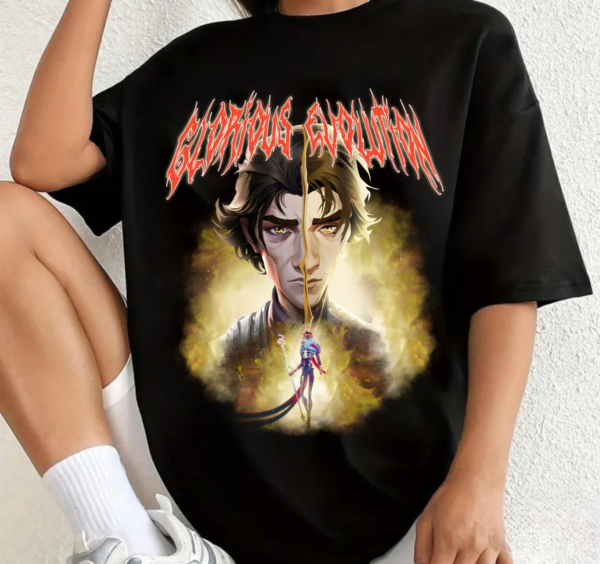 Glorious Evolution Viktor Tee, Viktor Arcane Shirt, League of Legends T-Shirt, Arcane Anime Merch