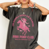 Pink Pony Club Shirt, Chappell Roan Tee, Sapphic Lesbian Pride Music Shirt, Western Princess Tour Shirt, Keep On Dancing Pride Tee, WLW Club