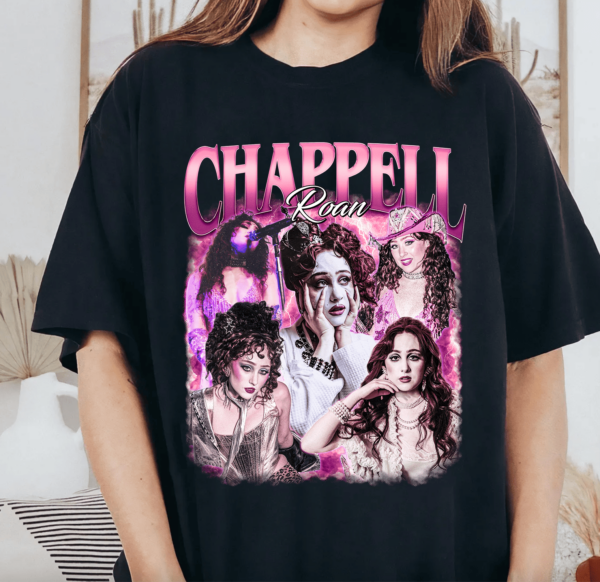 Chappell Roan Vintage Pop Girl, Midwest Princess Tour Shirt