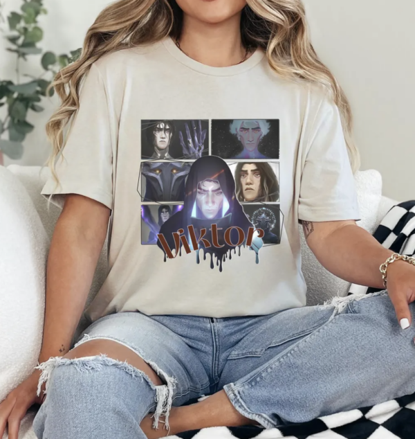 Arcane Viktor Shirt, Arcane Unisex Shirt, Anime Tee, Gamer Shirt, League of Legends Gift, LOL Shirt, Arcane Merch