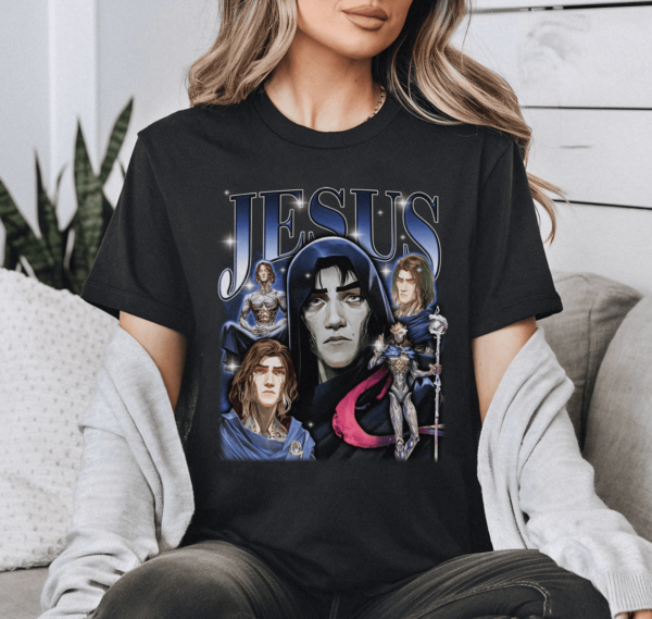 Jesus Arcane Viktor T-Shirt, Viktor Arcane Glorious Ovulation Shirt, Jayce x Viktor, Arcane Shirt, Arcane Season 2, Girl Dinner Shirt