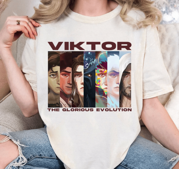 Viktor Arcane Shirt, Viktor Join The Glorious Evolution Shirt, Game League of Legend Shirt, Arcane Anime Shirt