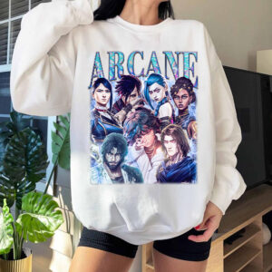 Arcane Game Characters Vintage LOL Shirt