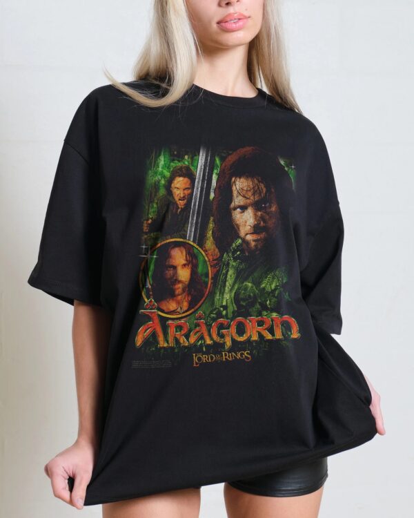 LOTR Aragorn Retro Shirt, Lord of The Rings The Fellowship Of The Ring Vintage Shirt