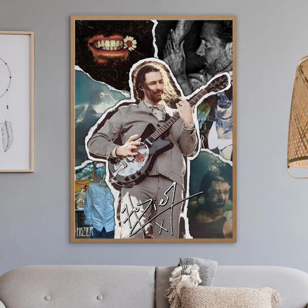 Hozier Albums Collage Vintage Poster