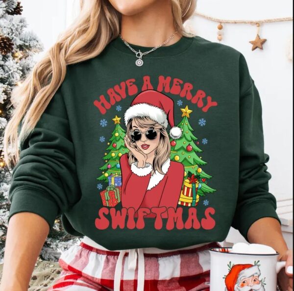 Taylor Swift Have A Merry Swiftmas Sweatshirt