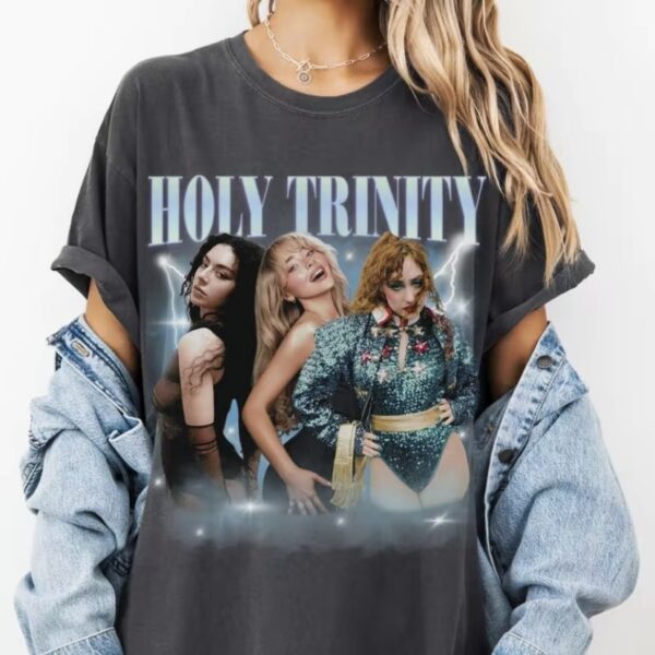 Chappell Roan Holy Trinity Shirt, Vintage Chappell Sabrina Charli Tee, Midwest Princess Shirt