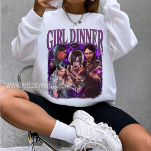 Arcane Jinx Girl Dinner Shirt, Arcane League of Legends Shirt