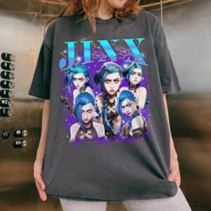 Jinx Arcane League of Legends Vintage Shirt