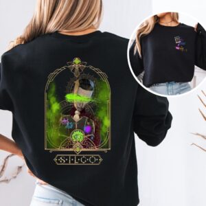 Silco Tatoo Inspired Arcane Shirt, Silco 2 Sides League of Legends, Arcane Anime Lovers Tee