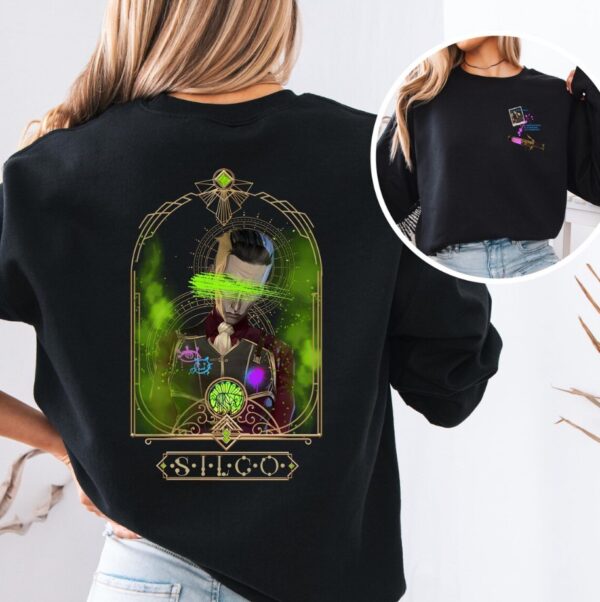 Silco Tatoo Inspired Arcane Shirt, Silco 2 Sides League of Legends, Arcane Anime Lovers Tee