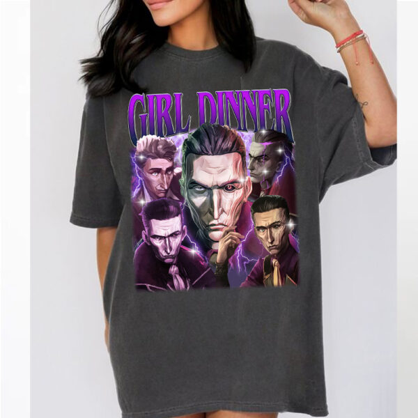 Girl Dinner Silco Arcane Game Vintage LOL Shirt