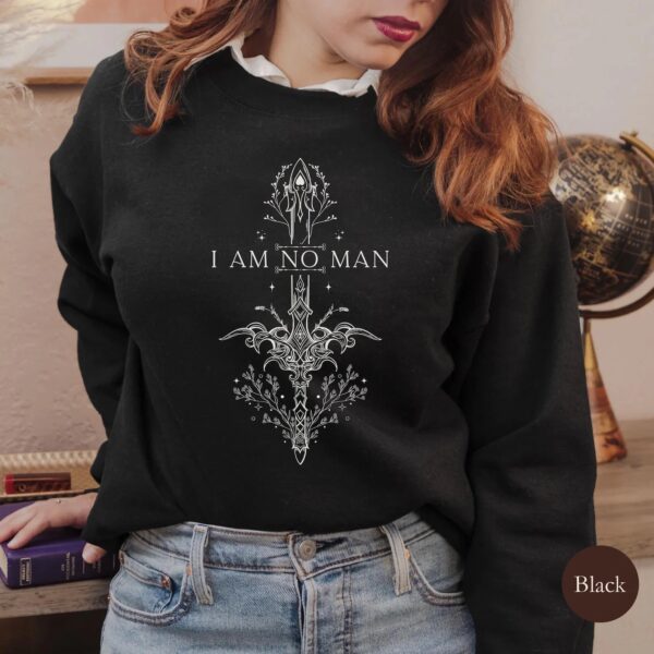 LOTR I Am No Man Retro Shirt, Lord of The Rings The Fellowship Of The Ring Vintage Shirt