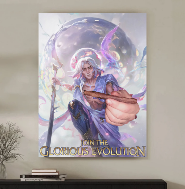 Viktor Glorious Evolution Poster, Viktor Arcane Poster, Lord Viktor Poster, Wall Decor, Arcane Poster, League of Legends Poster