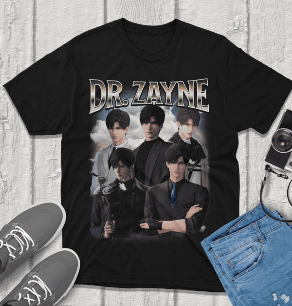 Zayne Love and Deepspace T-Shirt, Love and Deepspace Game Merch, Game Lover