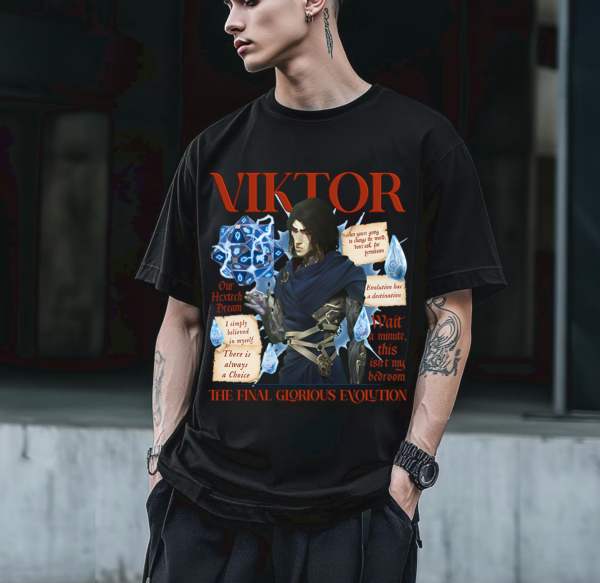 Viktor League of Legends Arcane Shirt, Arcane Season 2 Shirt, Viktor Iconic Lines Quotes Merch