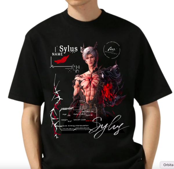 Sylus Love and Deepspace Shirt, Vintage Sylus Dragon LADS Shirt