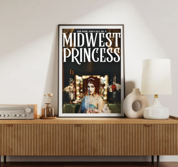 Chappell Roan The Rise and Fall of a Midwest Princess Album Poster, Pop Music Wall Art Decor