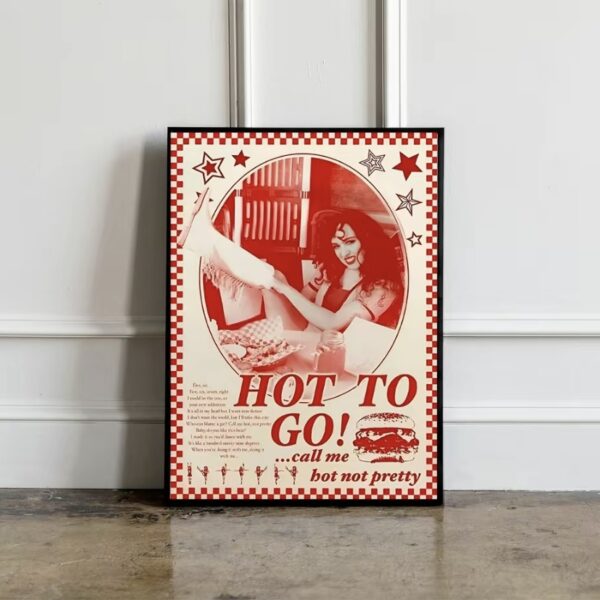 Chappell Roan Hot To Go Poster, Chappell Midwest Princess Poster, Wall Decor