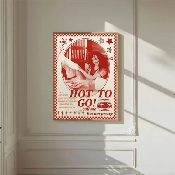 Chappell Roan Hot To Go Poster, Chappell Midwest Princess Poster, Wall Decor