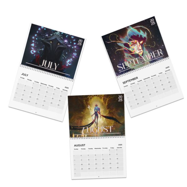 2025 Viktor Wall Calendar, Viktor Glorious Evolution Arcane Merch, League of Legends Calender