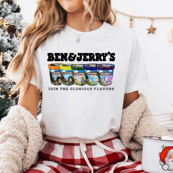 Ben & Jerry Viktor Arcane Tee, Join The Glorious Flavors Vintage T-shirt, League of Legends T-Shirt, Arcane Merch