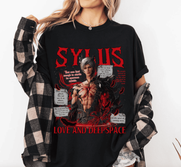 Sylus Quotes Girl Dinner Unisex T-shirt, LADS Merch, Sylus Love and Deespace Shirt