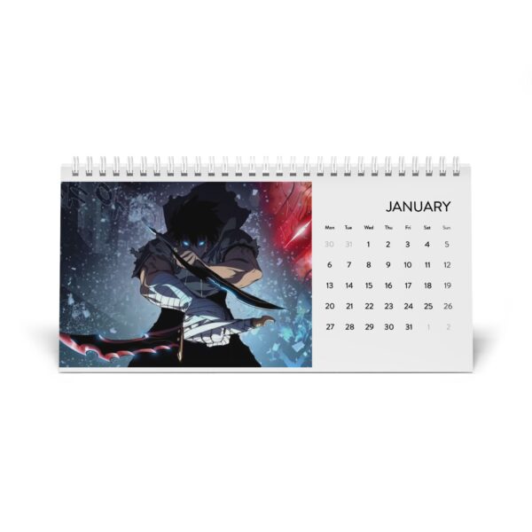 Solo Leveling Sung Jinwoo Army And Characters Calendar