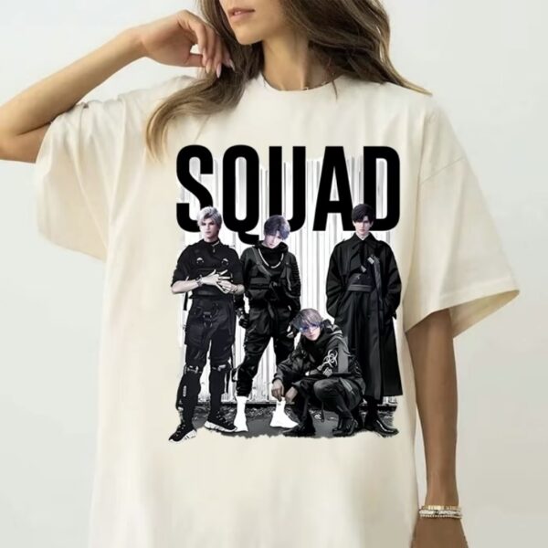 Squad Girl Dinner Unisex T-shirt, LADS Squad Merch, Zayne Sylus Caleb Love and Deespace Shirt, LADS Otome Game