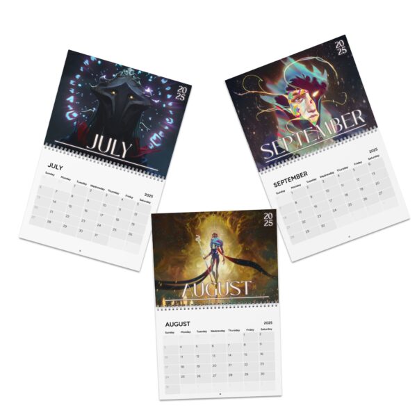 A Year of Viktor 2025 Calender, Viktor Arcane Wall Calender, League of Legends Merch