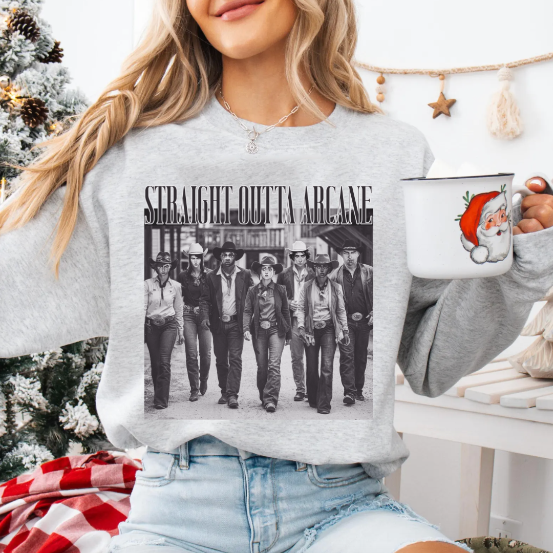 Straight Outta Arcane T-Shirt, Characters Arcane Tee, League of Legends Movie Fan Apparel, LOL Merch Straight Outta Arcane T-Shirt, Characters Arcane Tee, League of Legends Movie Fan Apparel, LOL Merch