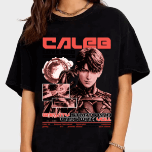 Gravity Caleb Love And Deepspace T-Shirt, Vintage Caleb Otome Game Merch