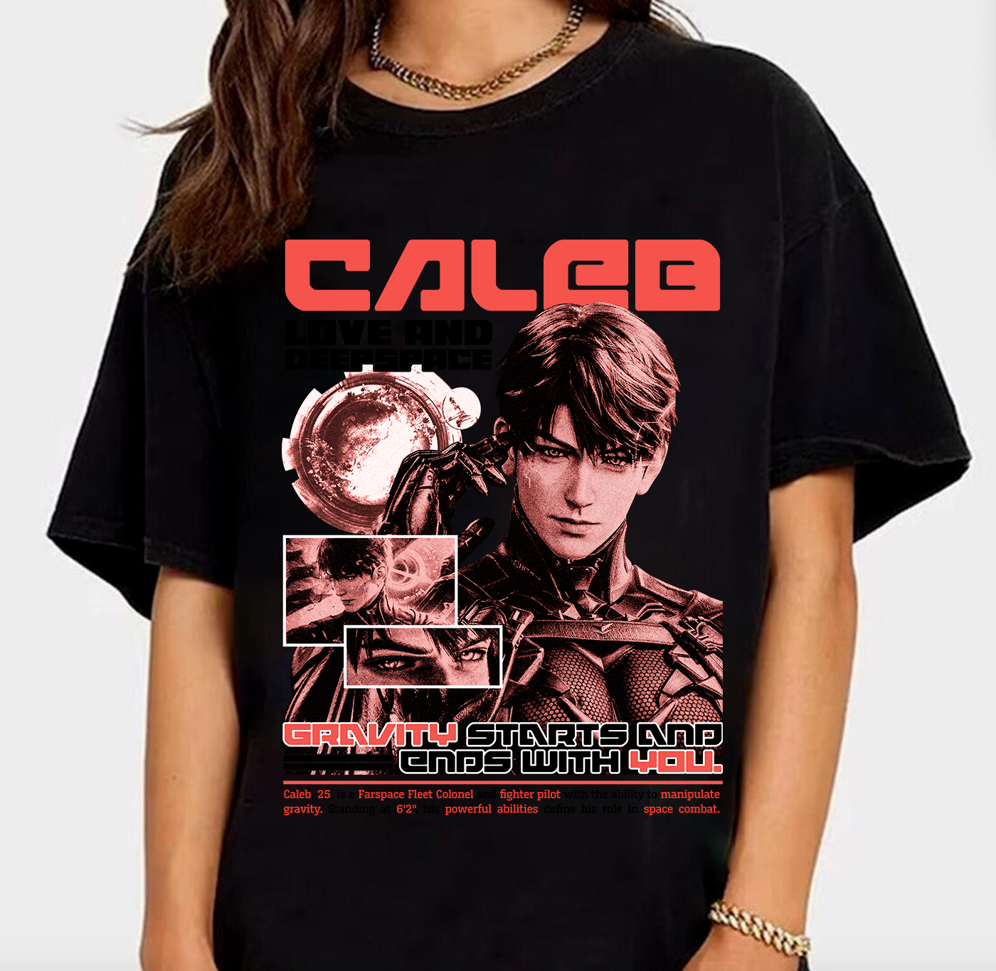Gravity Caleb Love And Deepspace T-Shirt, Vintage Caleb Otome Game Merch Gravity Caleb Love And Deepspace T-Shirt, Vintage Caleb Otome Game Merch