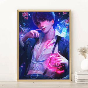 Vintage Rafayel Love and Deepspace Poster, Gift for Gamer, LADs Merch, Otome Game Poster